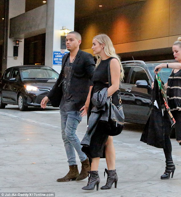 Evan-Ross-Ashlee-Simpon-Khloe-Kardashian-party