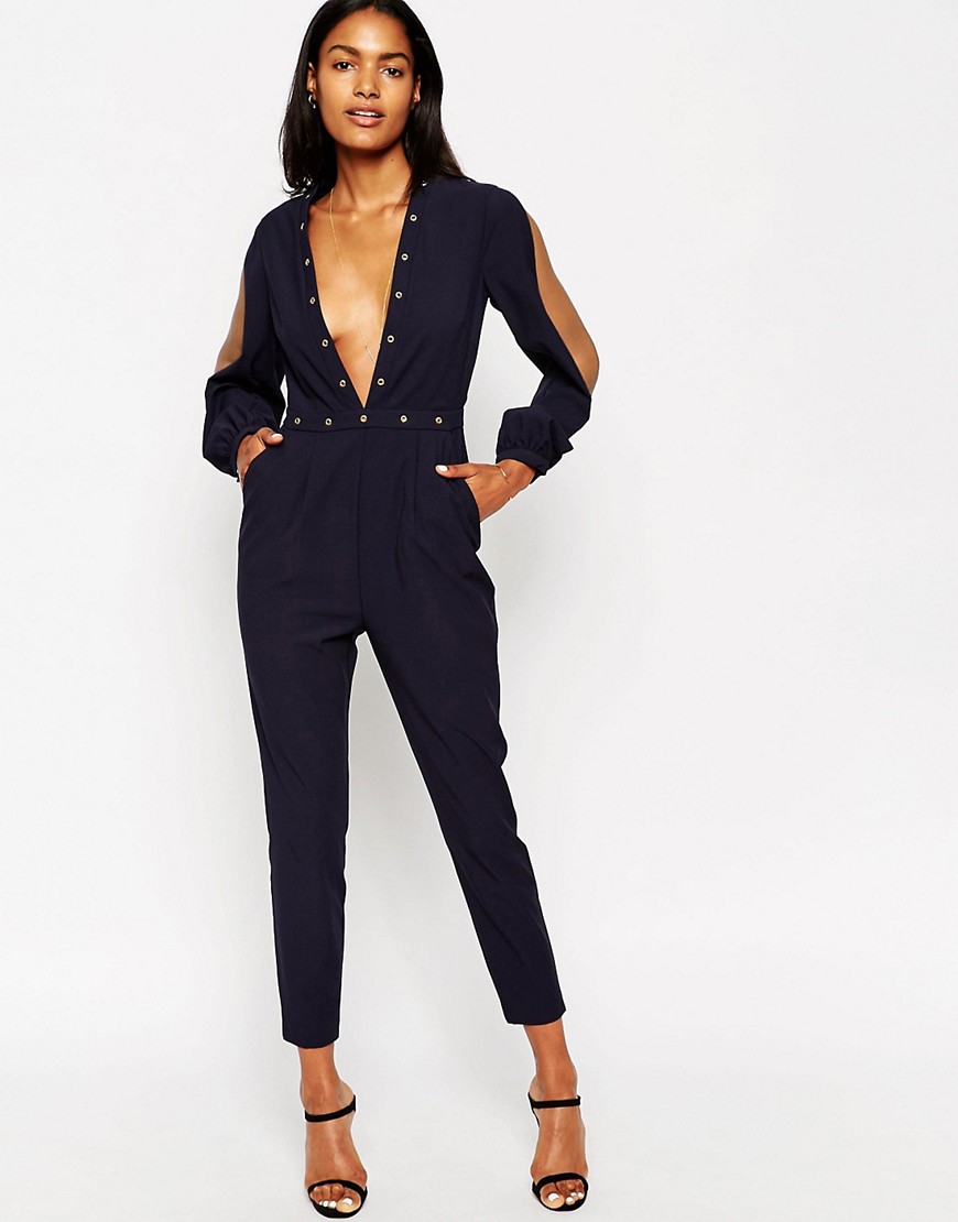 Gabrielle-Union-Jaguar-Launch-Party-ASOS-Jumpsuit-studded-detailing-7
