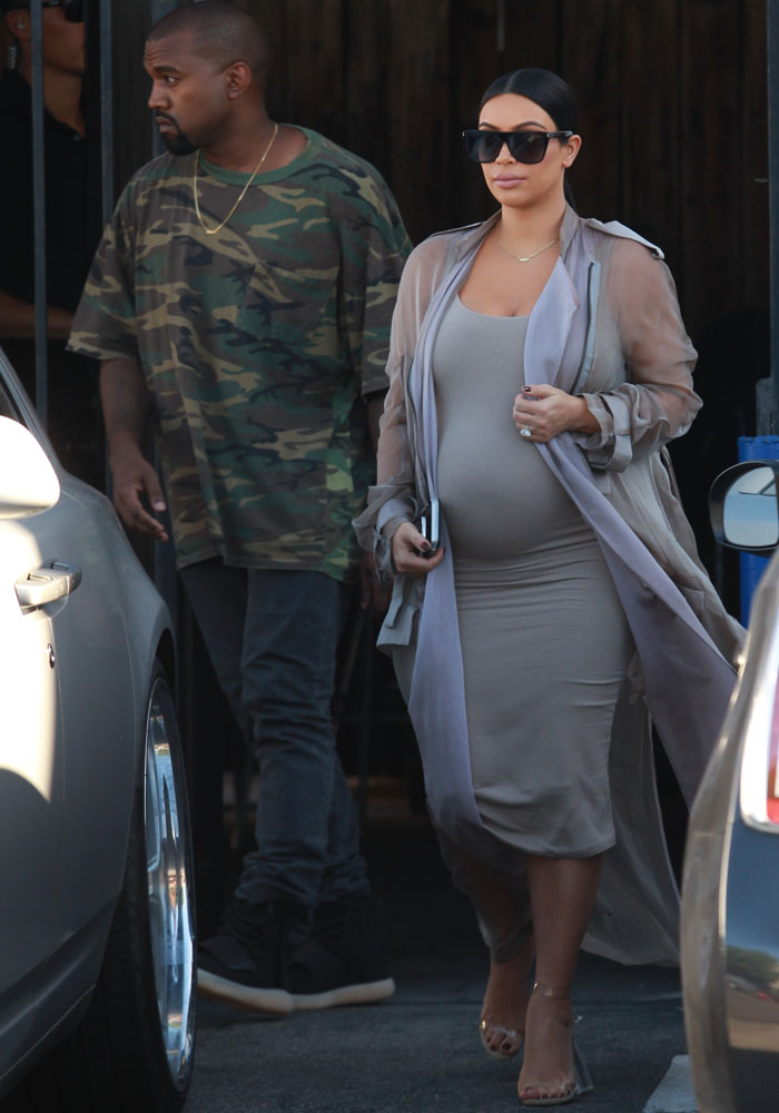 Kim-Kardashian-Office-Yeezy-5-clear-heels