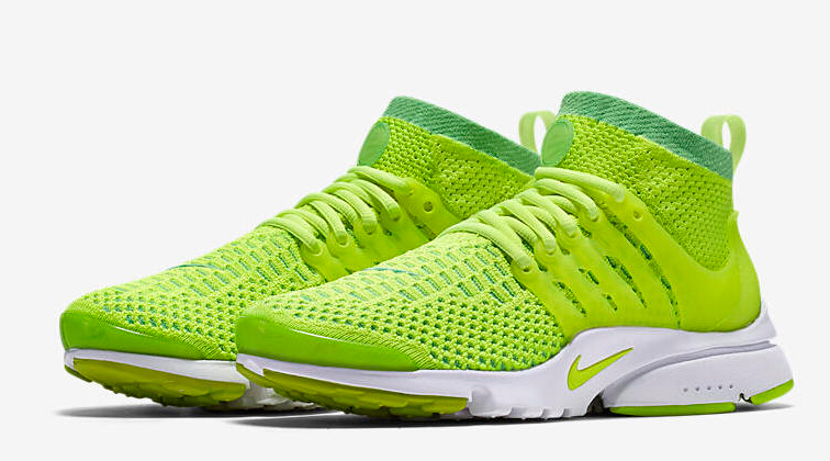 Nike-Air-Presto-Ultra-Flyknit-in-Neon-Green-and-White-1