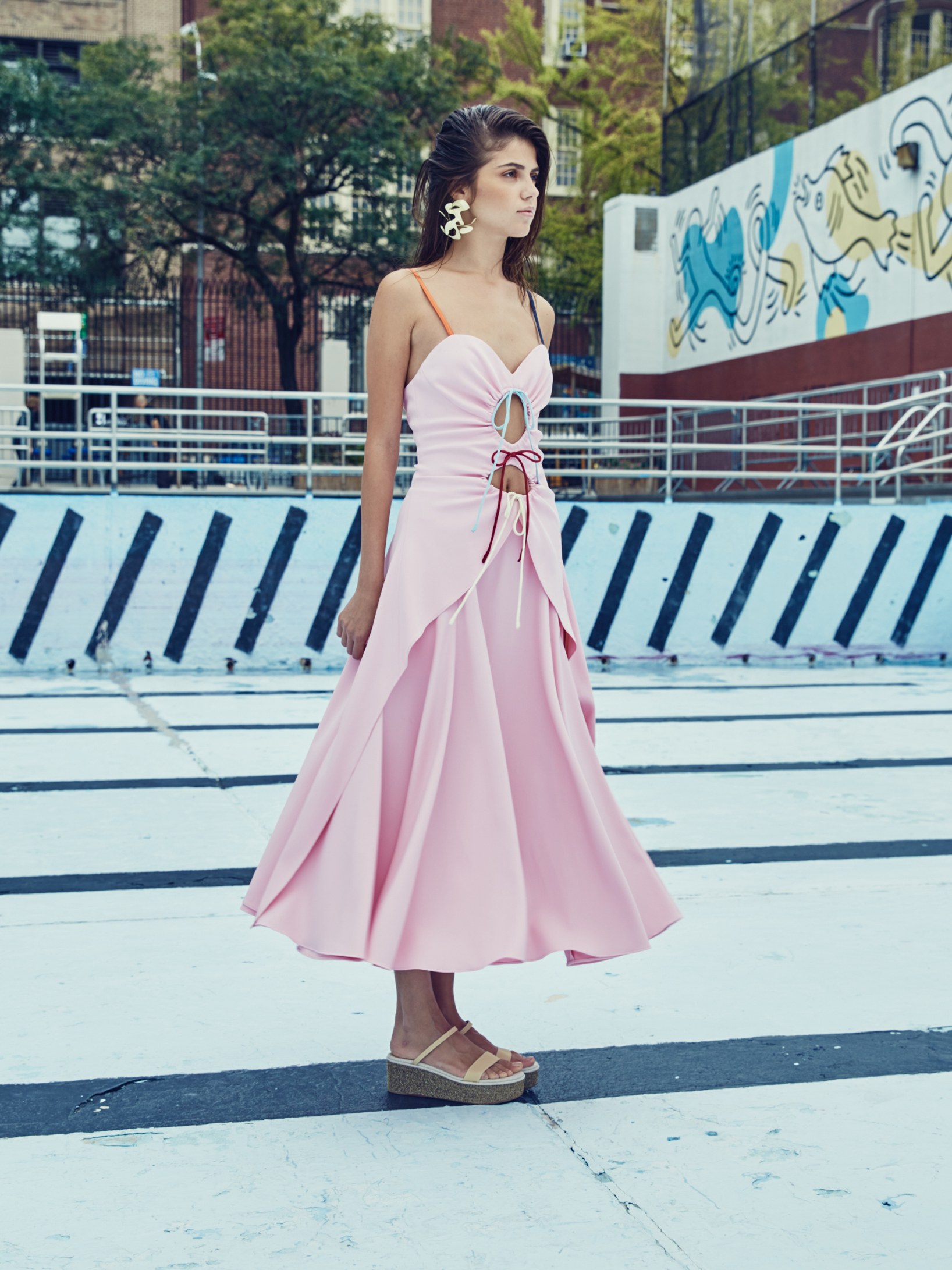 Rosie-Assoulin-Spring-2016-Tie-Front-Bustier-Dress-1