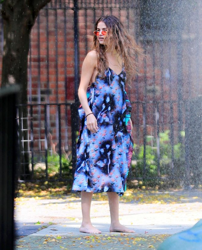 Selena-Gomez-at-a-Water-Playground-acne-vintage-caviar-1