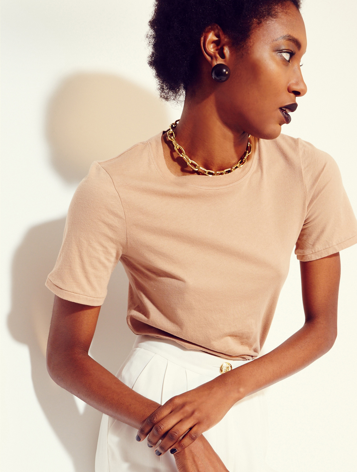 monogram-solid-tan-t-shirt