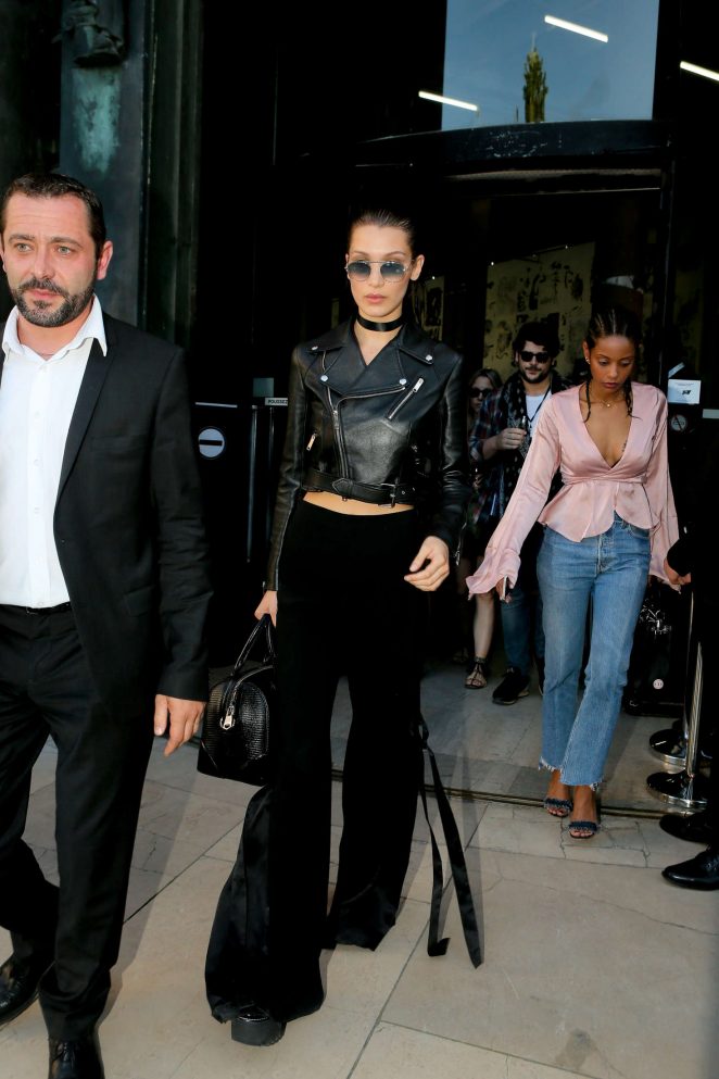 Bella-Hadid--Leaving-the-Alexandre-Vauthier-Fashion-Show-vintage-gaultier-givenchy-1