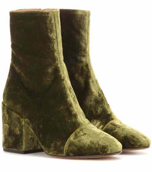 Dries-van-noten-green-suede-ankle-bots