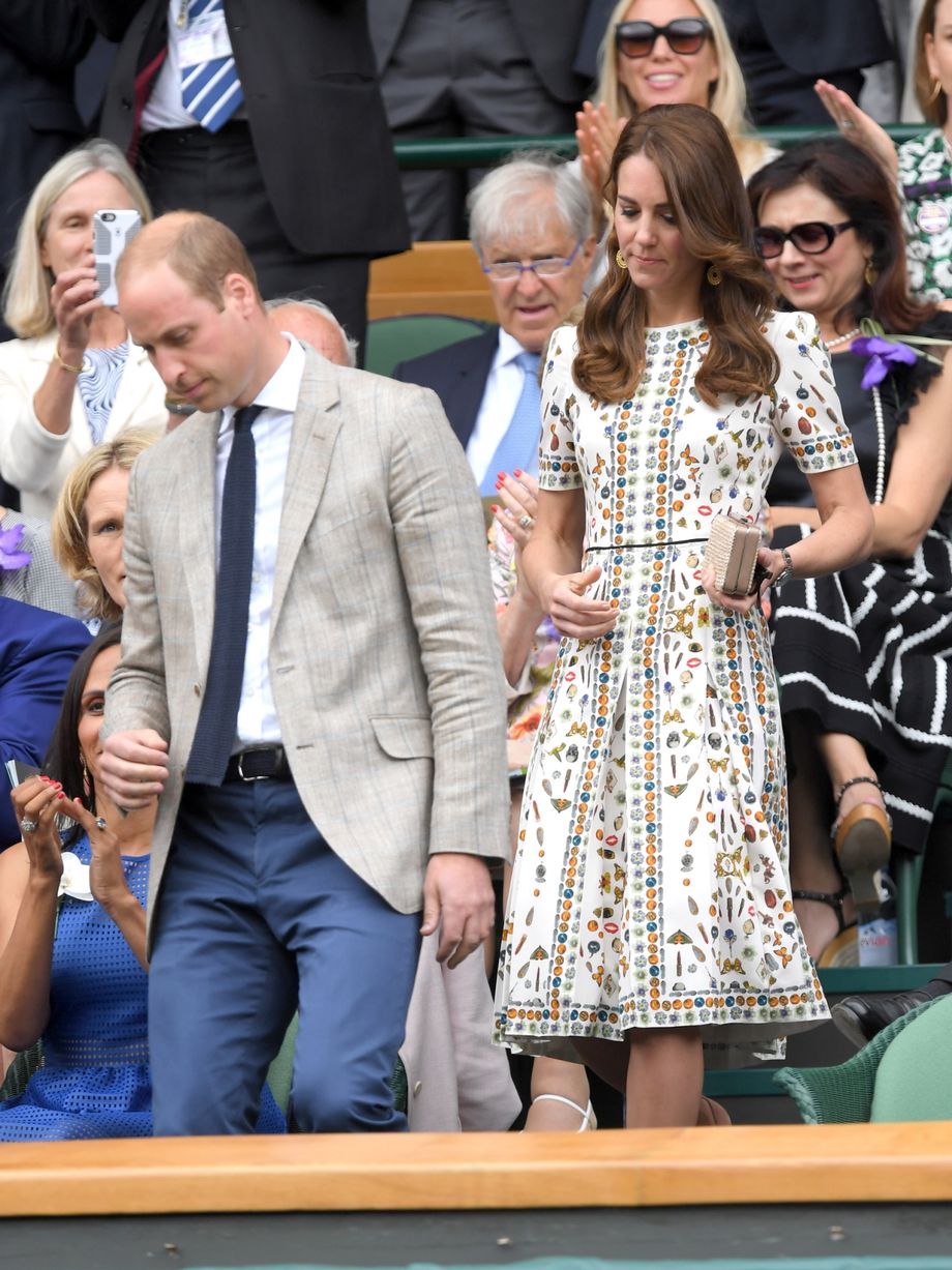 Dutchess-of-Cambridge-Kate-Middleton-Wimbledon-tornament-alexander-mcqueen-prefall-2016-dress-1