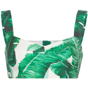 Marjorie-Harvey-Dolce-Gabbana-Leaf-Printed-Separates-1