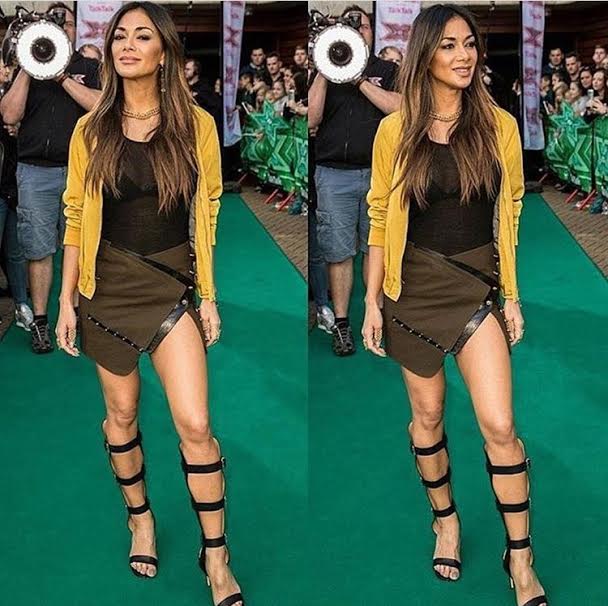 Nicole-scherzinger-x-factor-dublin-anthony-vaccarello-mini-skirt-2