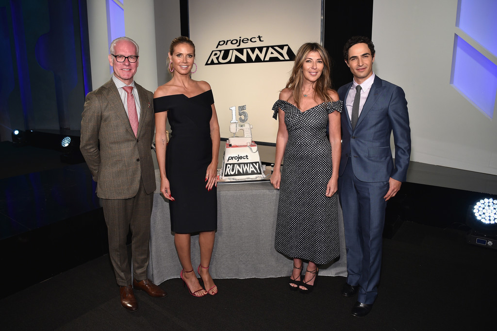 Nina+Garcia+Project+Runway+Season+15+Cake-cutting-celebration-saloni