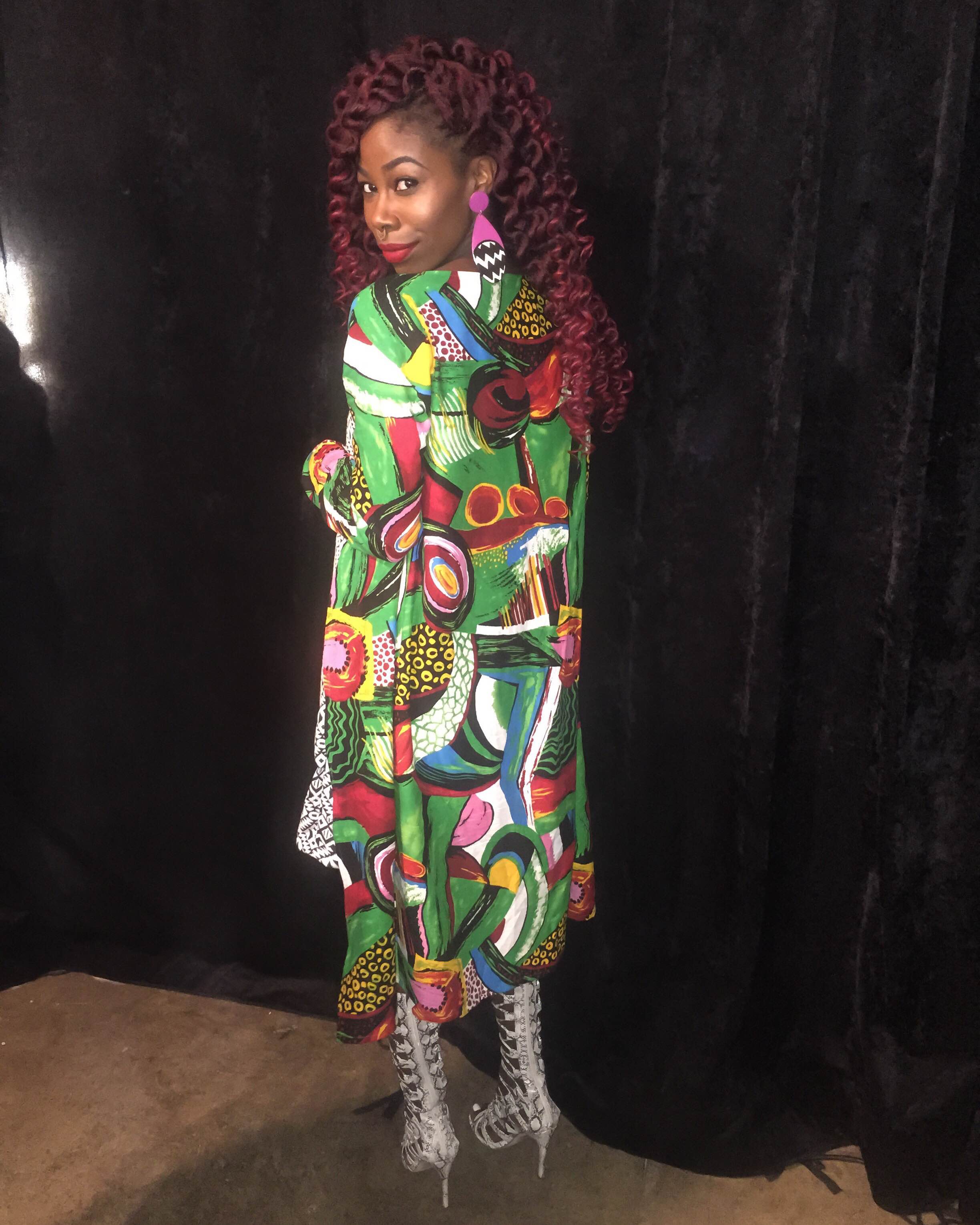 Shakira gave us a colorful duster to try out for the summer.