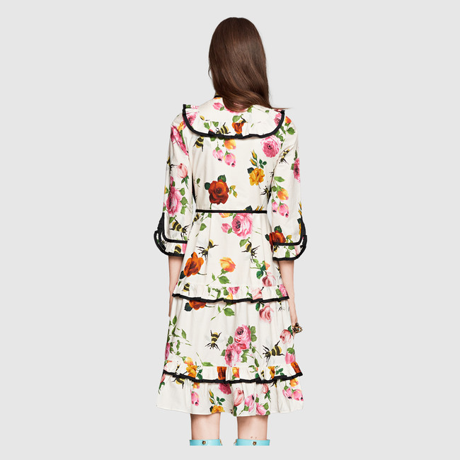 back-gucci-rose-print-ruffle-tier-dress
