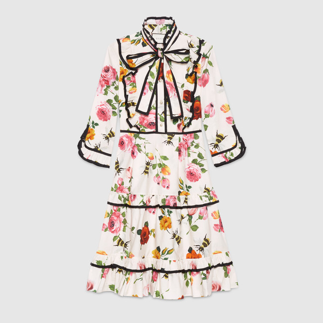 gucci-rose-print-ruffle-tier-dress