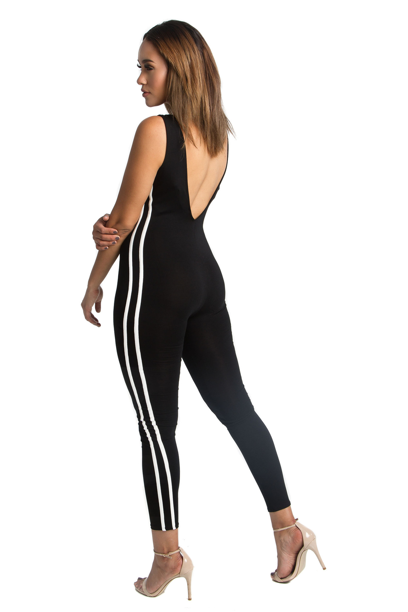 my-style-mode-black-stripe-jumpsuit
