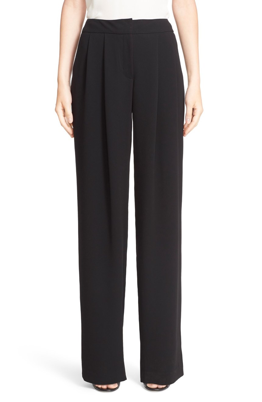 yigal-azrouel-wide-leg-crepe-pants
