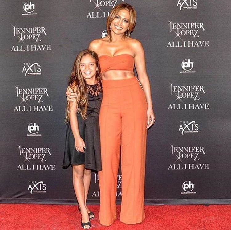 Jennifer Lopez's All I Have Vegas Show Meet and Greet House of CB 'Rosalva' Two-Piece Bustier and Trouser Set 2