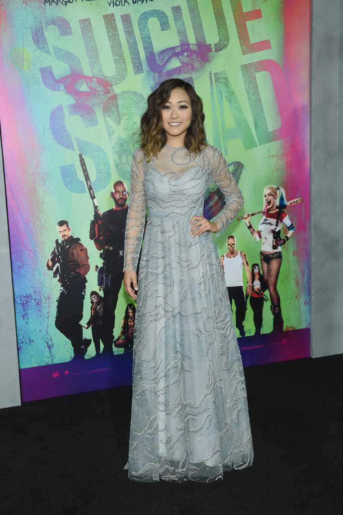 Karen+Fukuhara+Suicide+Squad+World+Premiere-valentino