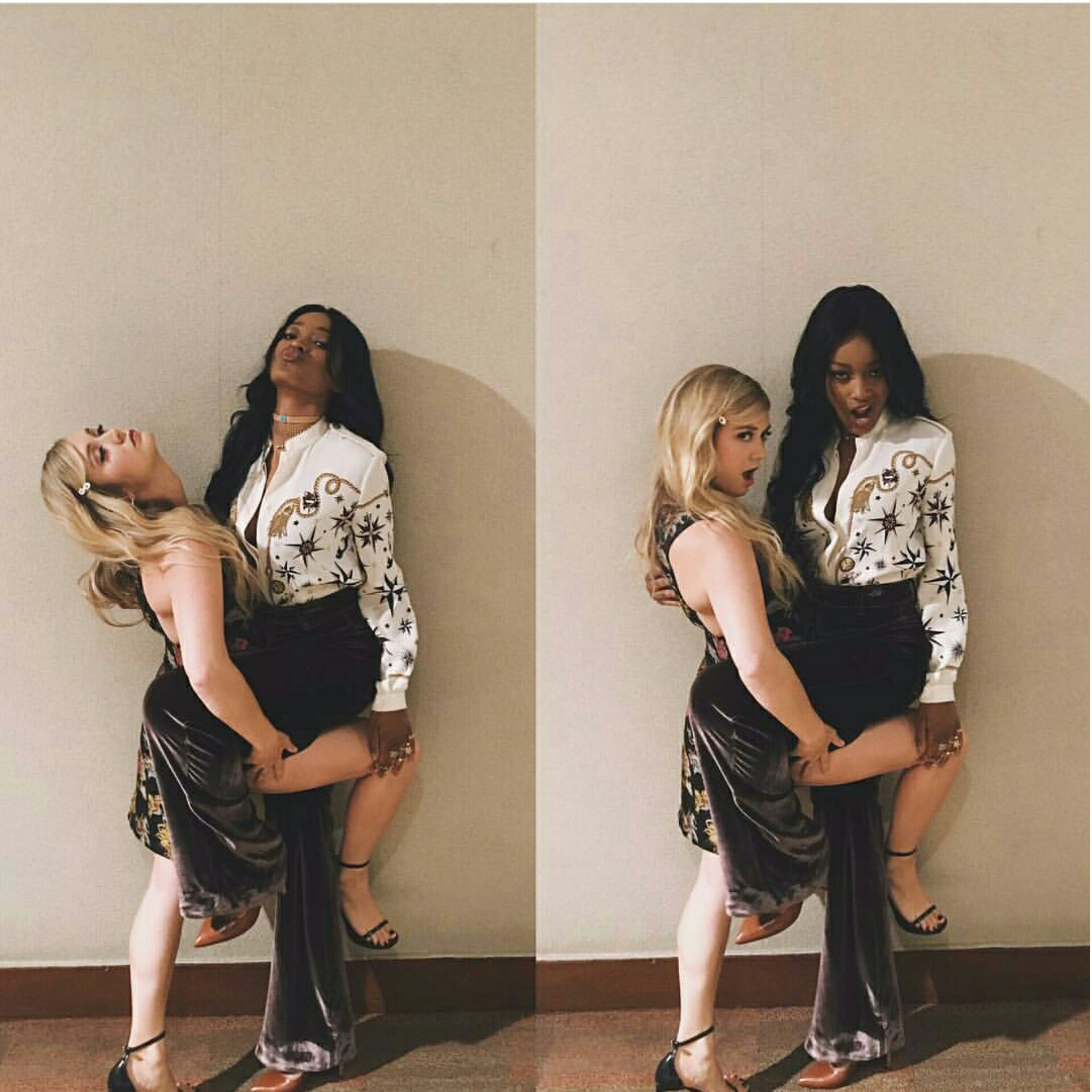 KeKe-Palmer-Tommy-Hilfiger-Nautical-Blouse-1