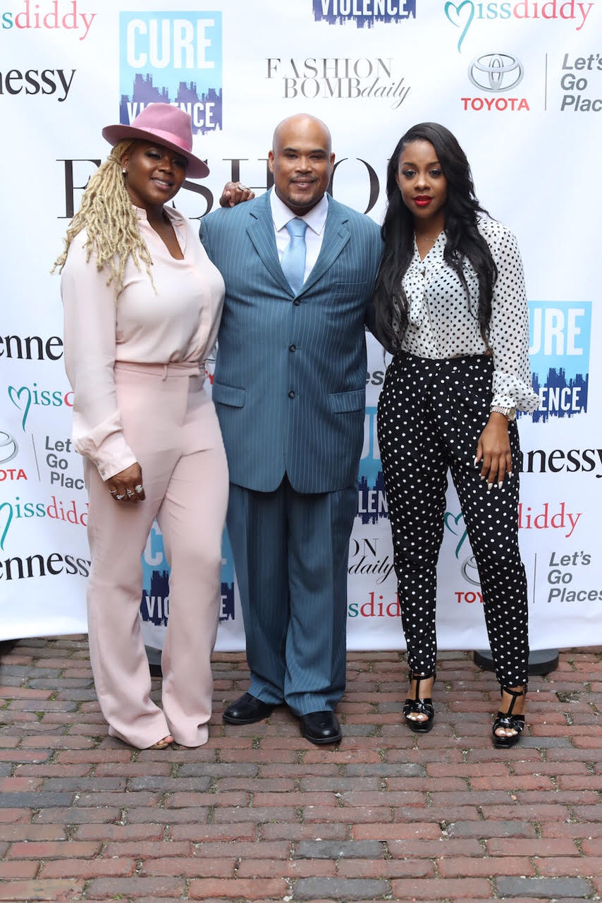 Marcus McAllister Cure Violence Cocktails with Claire x Miss Diddy LA Chicago, Sponsored by Toyota, Curls, and Hennessy!