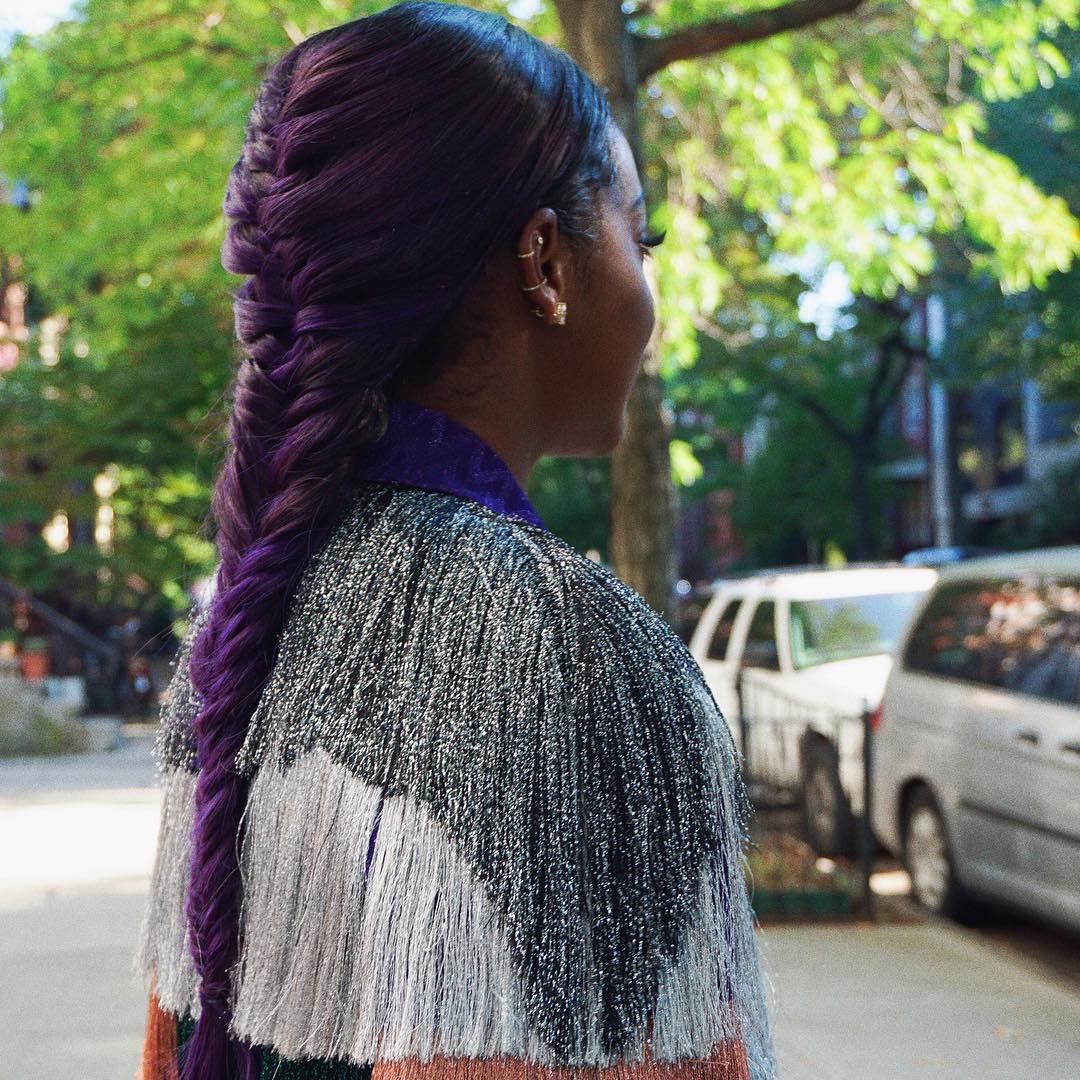 justine-skye-vmas-2016-beauty-fishtail-braid-derick-monroe
