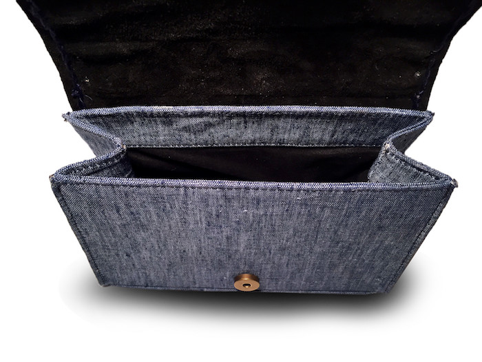 product-2-tosha-Neomie DeMay Emoji Detail Denim handmade Handbag