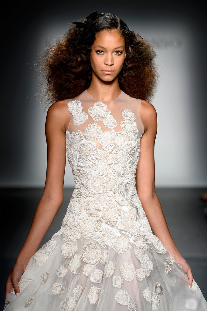 Carmen+Marc+Valvo+Spring+Summer+2017+Show-beauty-ted-gibson