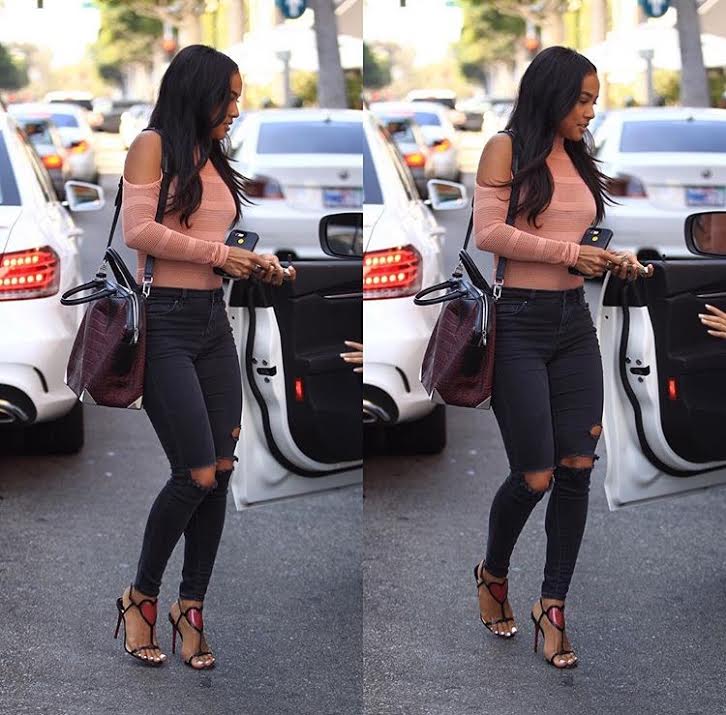 Karrueche-tran-nasty-gal-Make-a-mesh-bodysuit-christian-louboutin-cora-heart-sandals