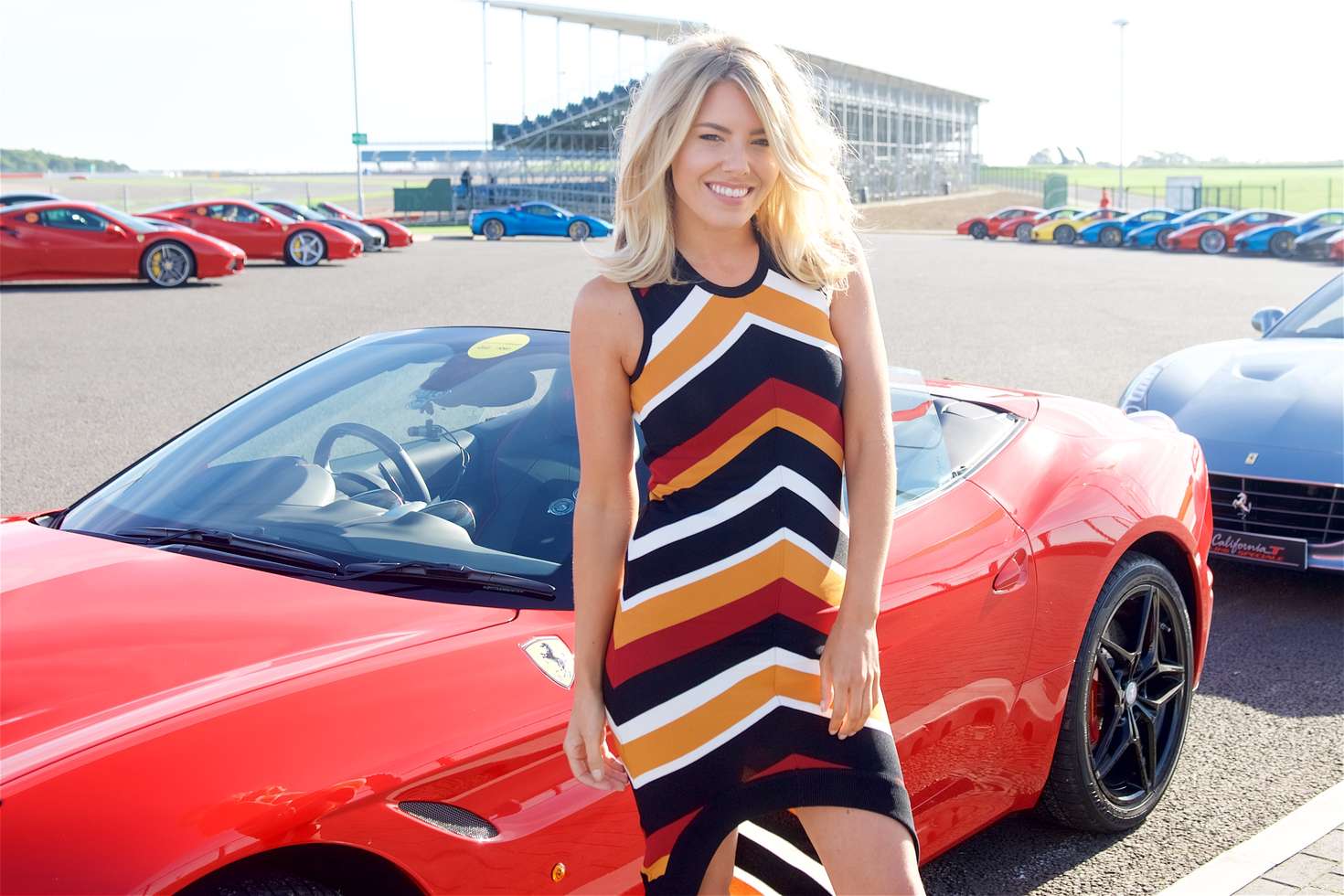 Mollie-King--Ferrari-California-T-Experience-Day-river-island-2