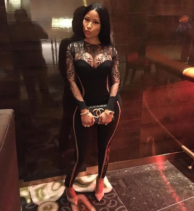 Nicki-Minaj-La-Perla-Neoprene-Desire-Jumpsuit-1