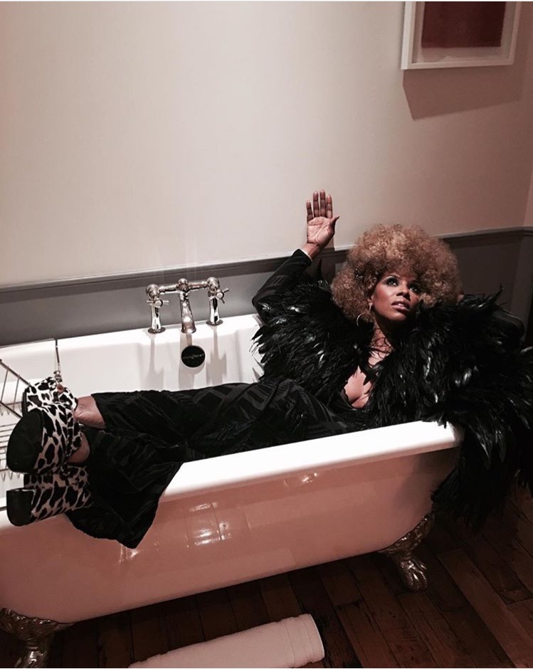 OTS Beyonce Soul Train themed 35th bday party 14