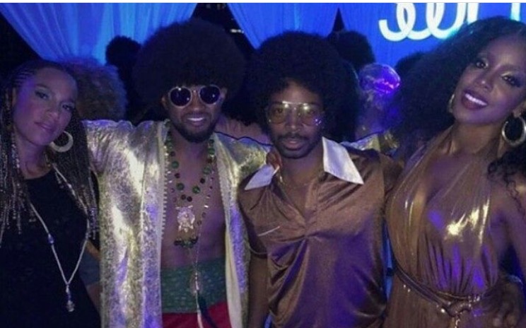 OTS Beyonce Soul Train themed 35th bday party 17