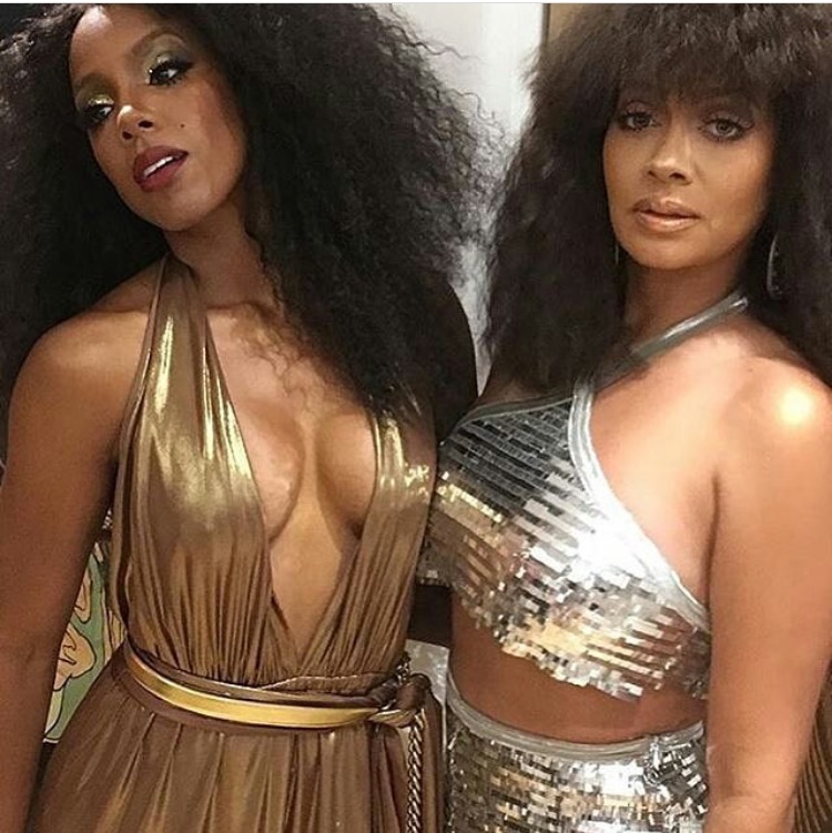 OTS Beyonce Soul Train themed 35th bday party 19