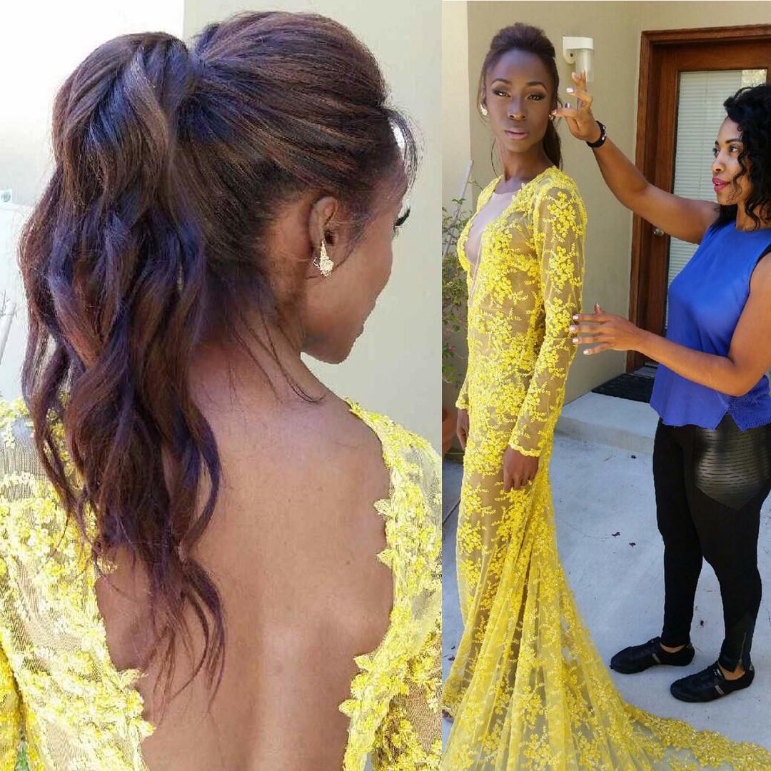 angelica-ross-mecai-creative-arts-emmy-awards-hair-ponytail