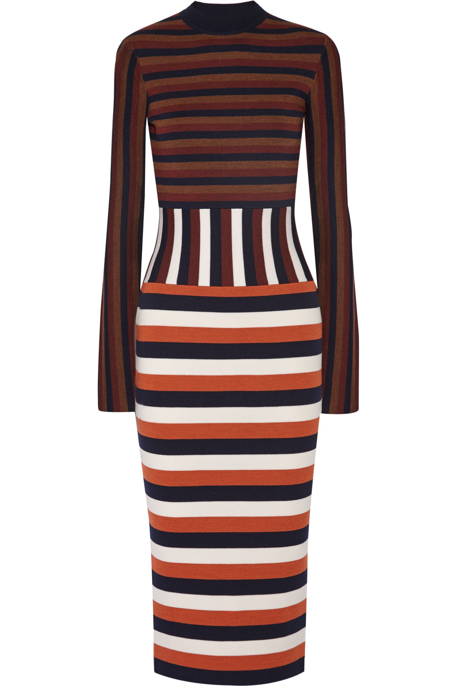 beckham-striped-wool-jersey-dress