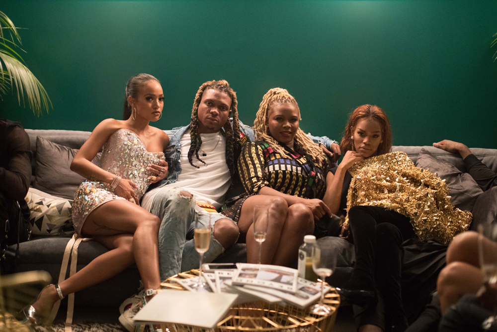 _karrueche-tran-bryon-javar-claire-sulmers-teyana-taylor-lexus-lounge--new-york-fashion-week