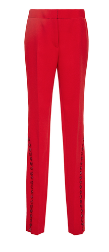 prabal-gurung-fall-2016-red-waistband-trousers-button-leg-detailing
