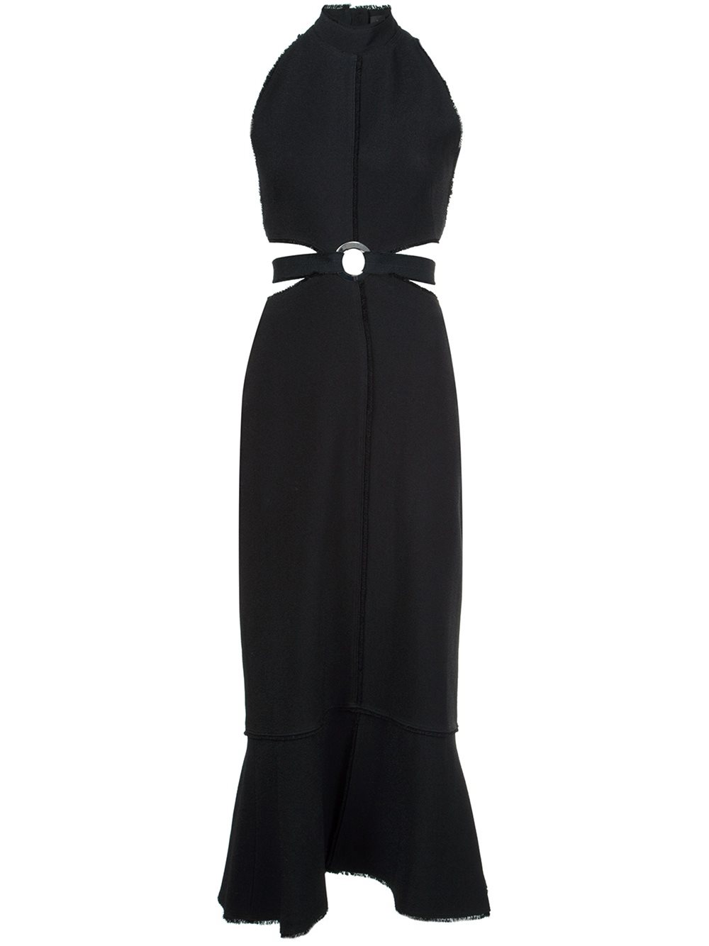 proenza-schouler-black-cutout-sleeveless-dress