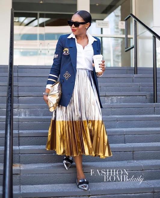 bomb-product-of-the-day-asos-pleated-midi-skirt-in-metallic-with-contrast-hem-5