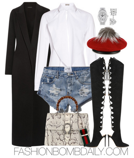 fall-2016-style-inspiration-5-fabulous-ways-to-wear-thigh-high-boots-the-row-heiden-coat-gucci-dionysus-bag-alexandre-vauthier-women-100mm-lace-up-suede-over-the-knee-boots