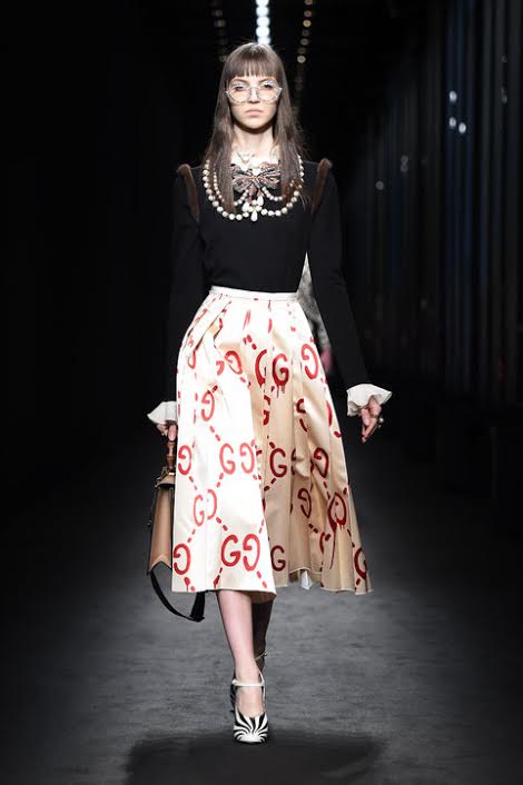 Gucci-fall-2016-ghost-skirt