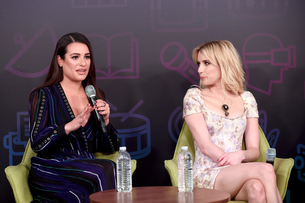 lea-michele-j-mendel-spring-2016-entertainment-weekly-popfest-2