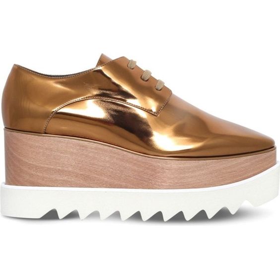 kelly-rowland-nyc-stella-mccartney-elyse-metallic-platform-creeper-1