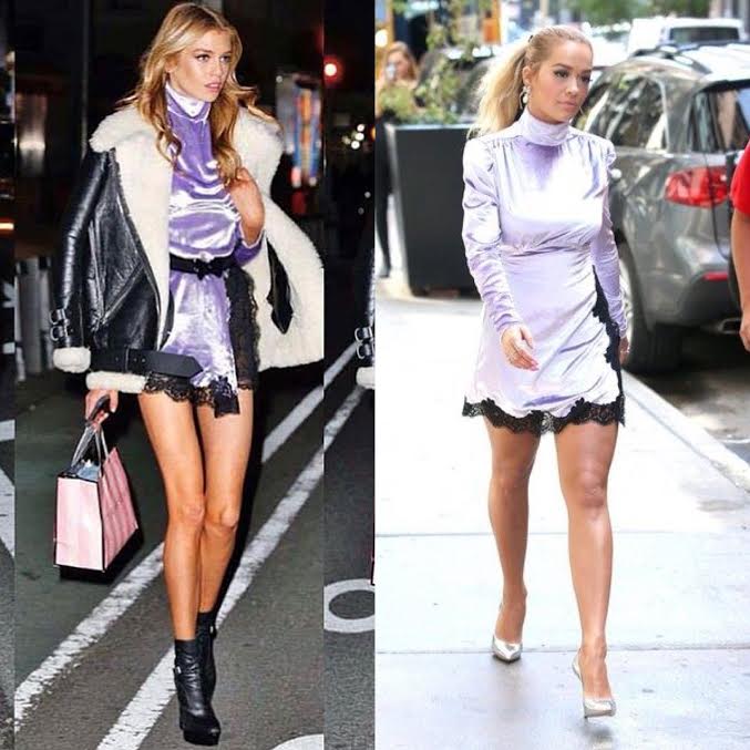stella-maxwell-vs-rita-ora-alessandra-rich-purple-velvet-babydoll-dress-1