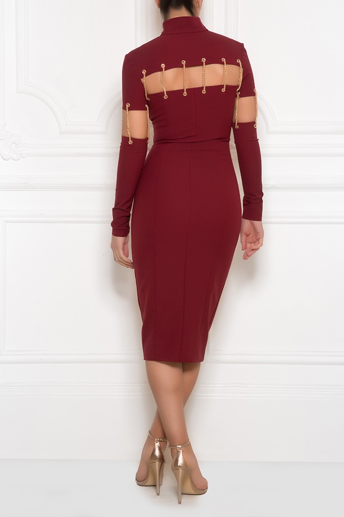 kalayci-london-oxblood-dress