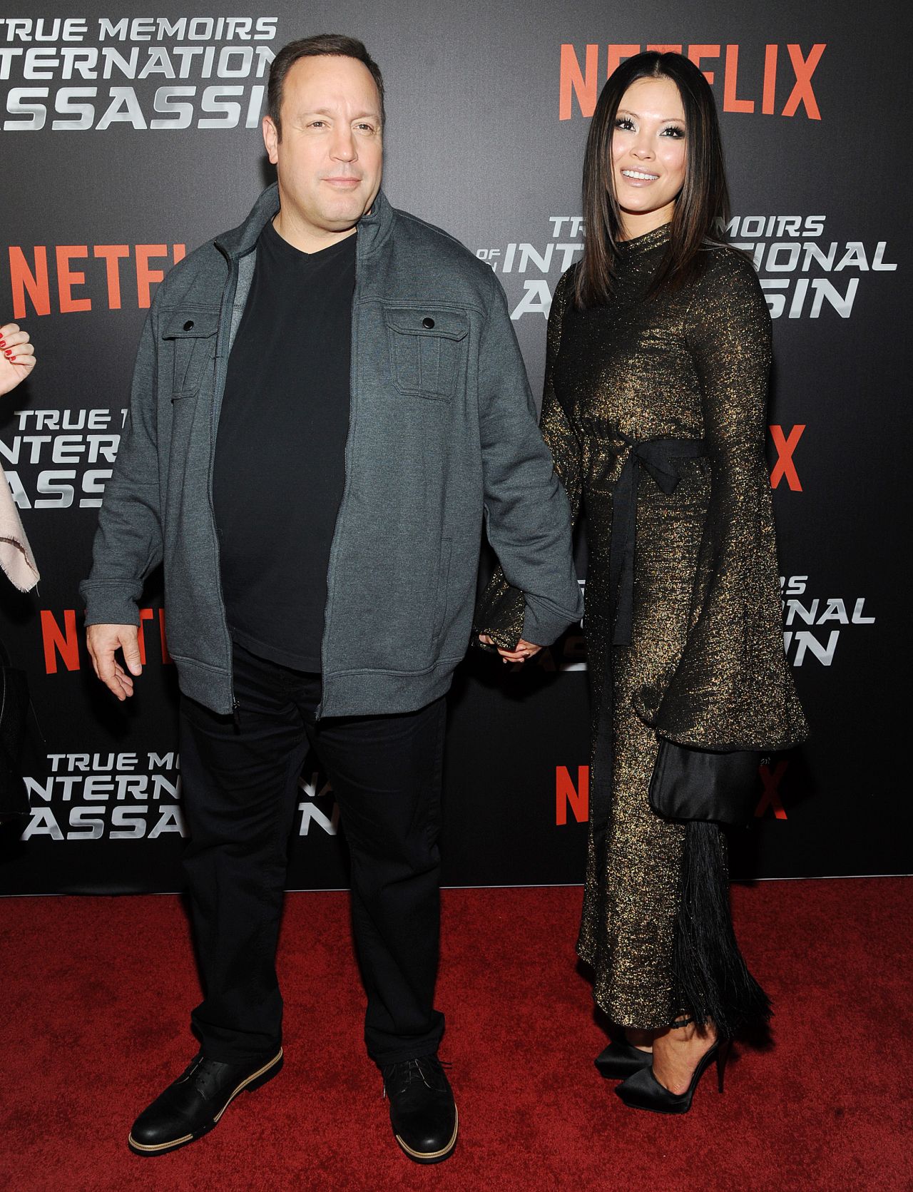 steffiana-de-la-cruz-and-kevin-james-true-memoirs-of-an-international-assassin-premiere-in-nyc-ellery