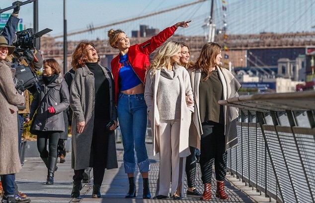 karlie-kloss-nyc-unravel-fwrd-exclusive-red-bomber-jacket-and-by-far-neva-frontal-zip-black-ankle-boots-9