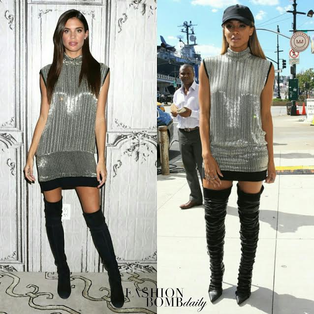 sara-sampaio-ciara-haney-sleeveless-silver-sweater-dress-1