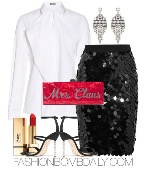 winter-2016-style-inspiration-sonia-rykiel-sequined-skirt-sophia-webster-rosalind-crystal-embellished-satin-sandal-edie-parker-flavia-acrylic-box-clutch