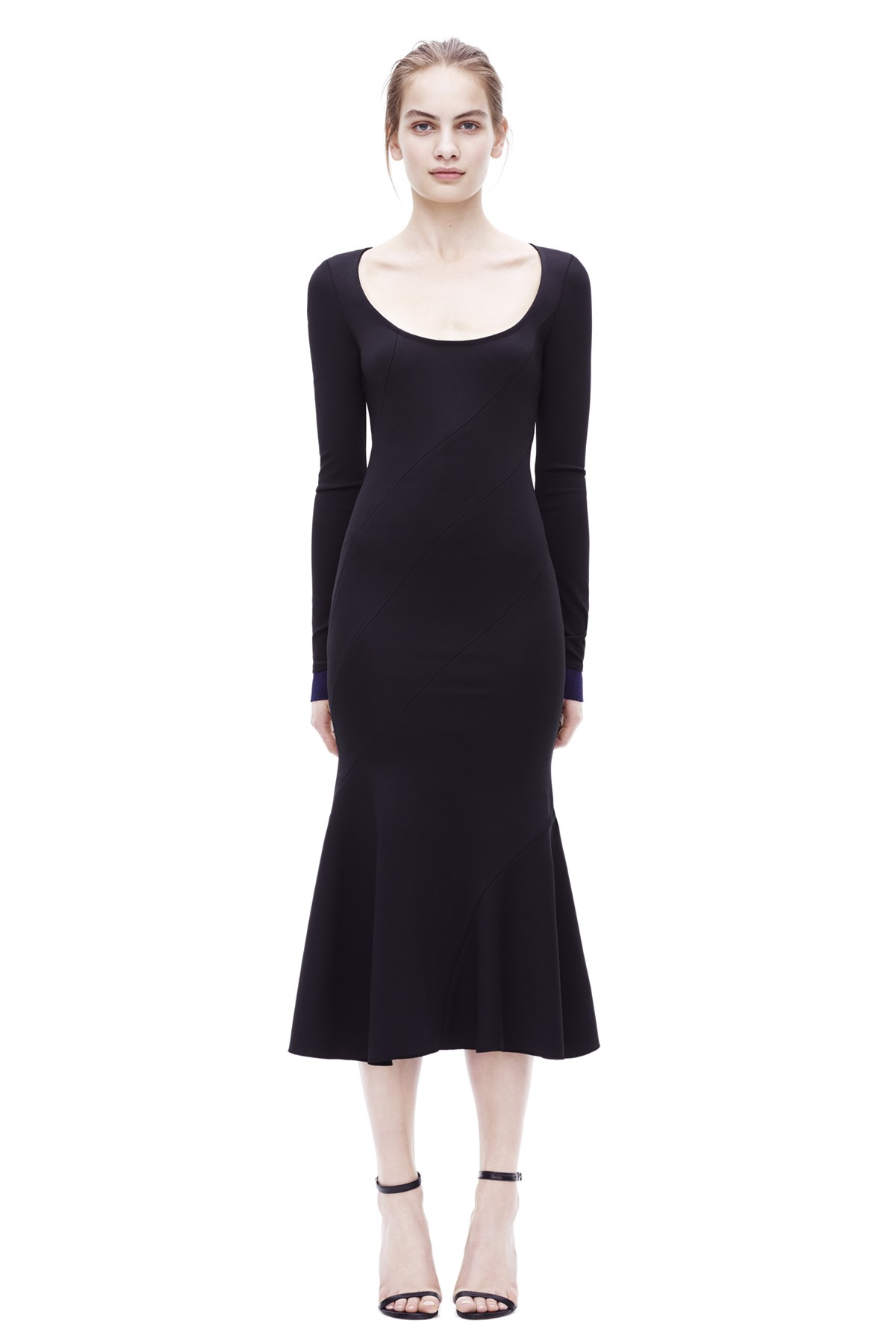beckham-long-sleeve-flare-midi-lbd