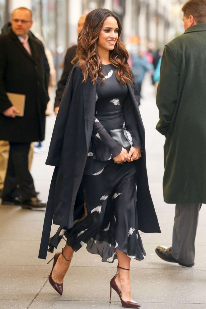 adria-arjona-leaves-nbc-studios-prabal