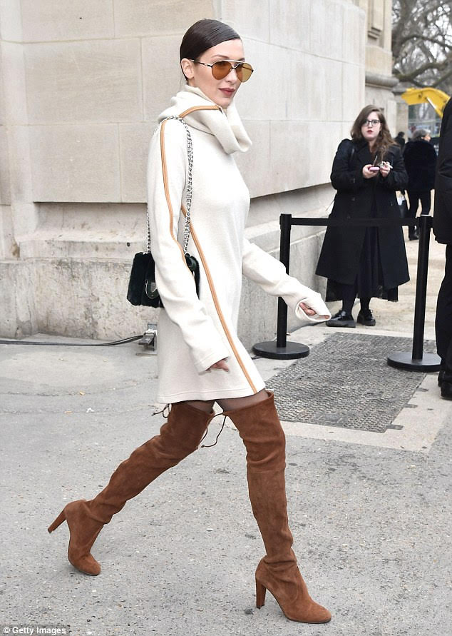 bella-hadid-paris-celine-sweater-dress-stuart-weitzman-highland-boots-3